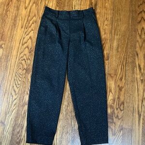 Black Sparkle  Trousers